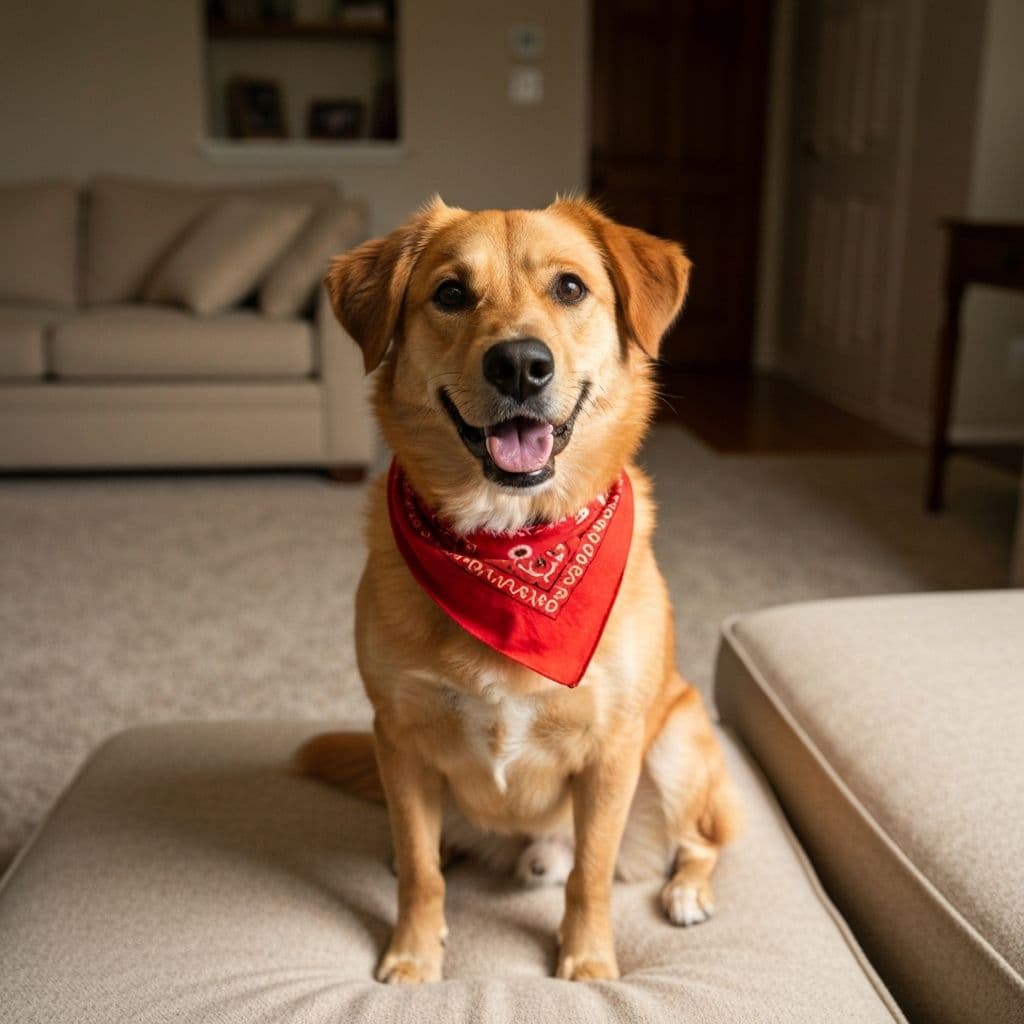 Luna - Perrita mestiza adoptado