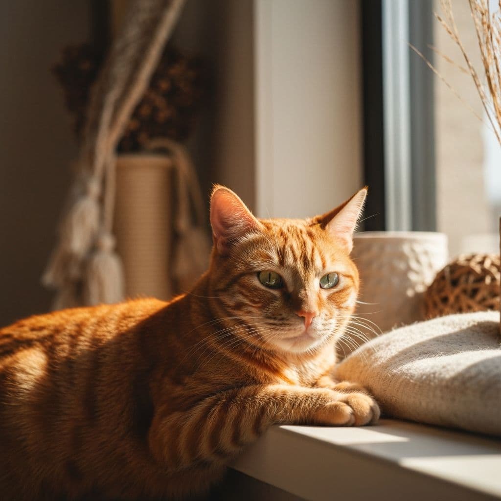 Milo - Gato atigrado adoptado