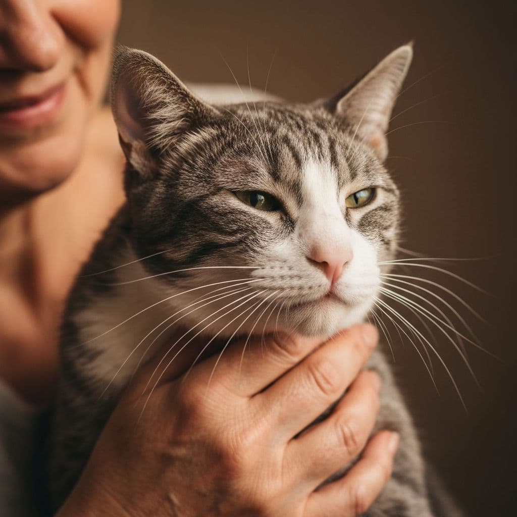 Nina - Gatita gris adoptado